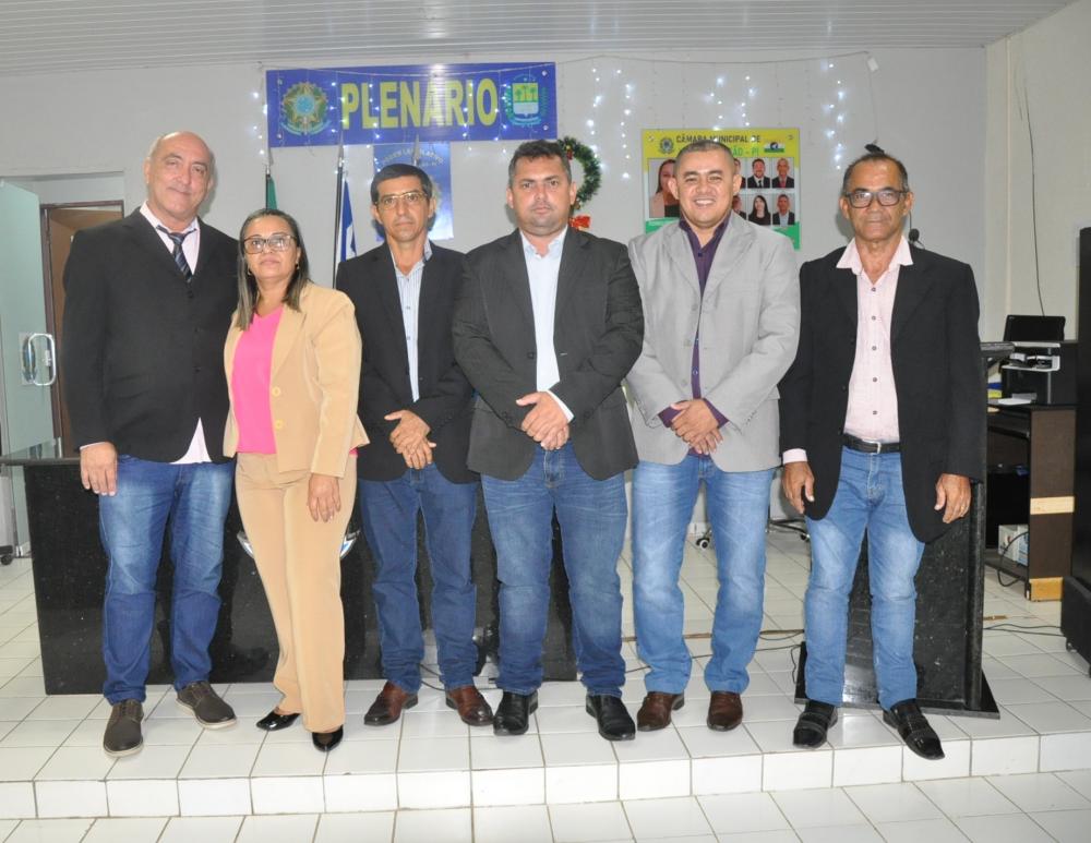 Vereador Pierre é eleito presidente da Câmara Municipal de Hugo Napoleão
